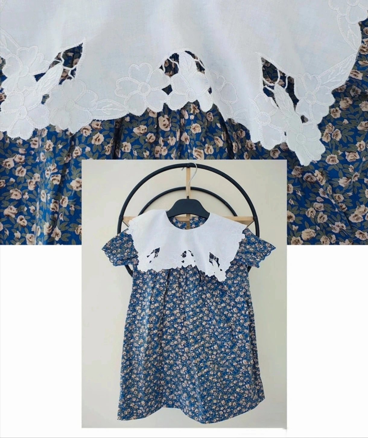 5 ans robe été style vintage